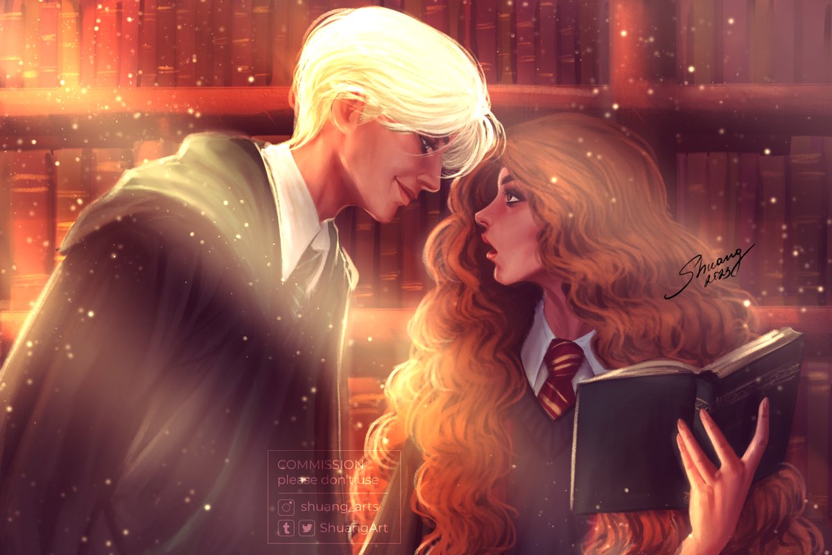 #DracoMalfoy #HermioneGranger #dramione   

Art for <a href="/6luciole/">6luciole</a>