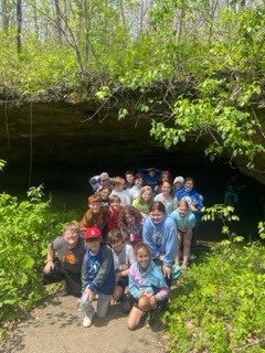 North_Tweets's tweet image. North School 5th graders went spelunking yesterday at Ozark Caverns. Students toured the cave, attended a program on bats, and hiked the nature trail before enjoying a picnic lunch in the park. #Proud2BNorthies #JCSchoolsChampions #WeAreElementary