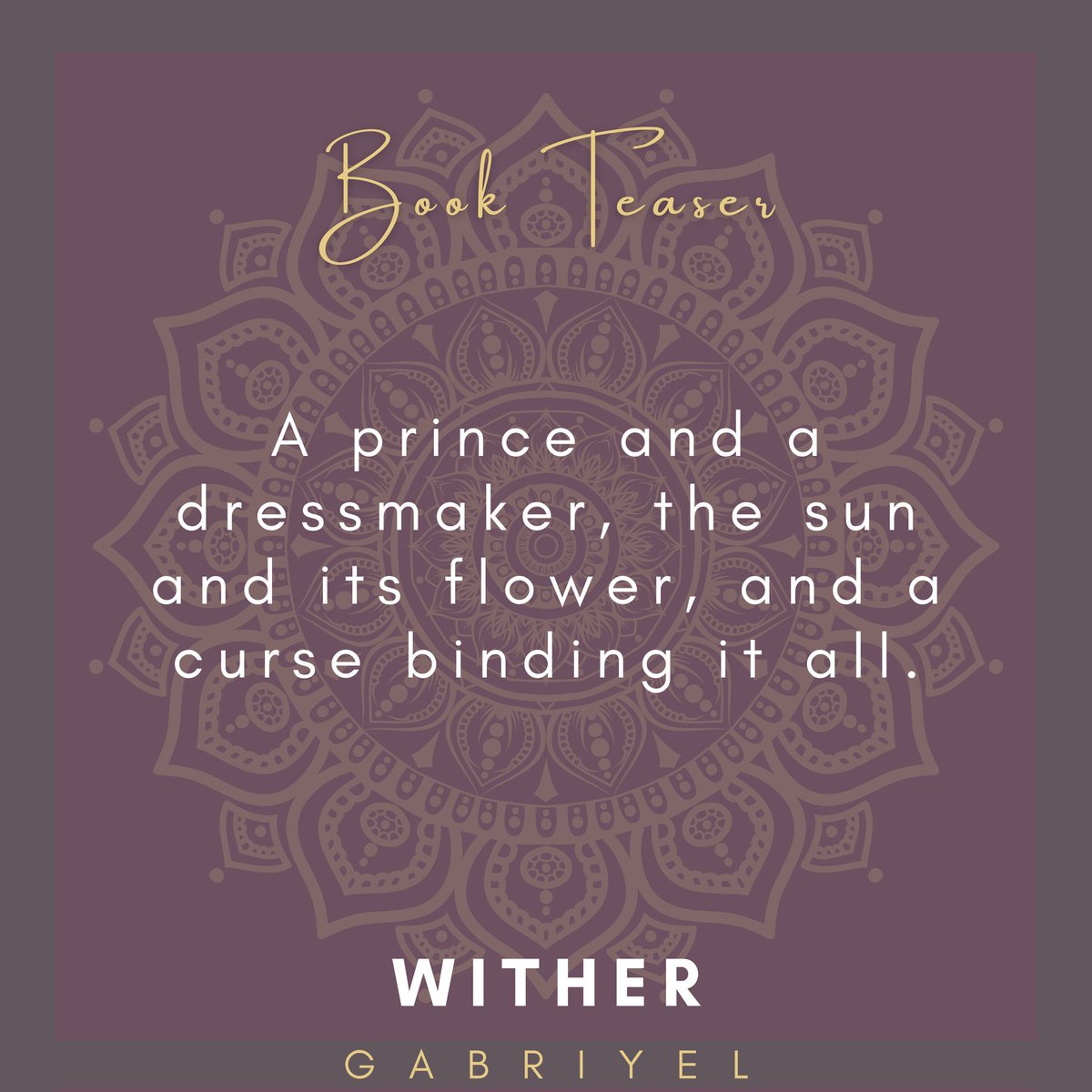 _gabriyel's tweet photo. Check out my new story entitled ‘Wither’! It is a romance and fantasy story about a prince and his new dressmaker. This is only a short story composed of four parts. 

Join Mauve and Nicholas as their love blooms like how the sunflower blooms under the sun.🌻☀️ https://t.co/ONJCUijDiv