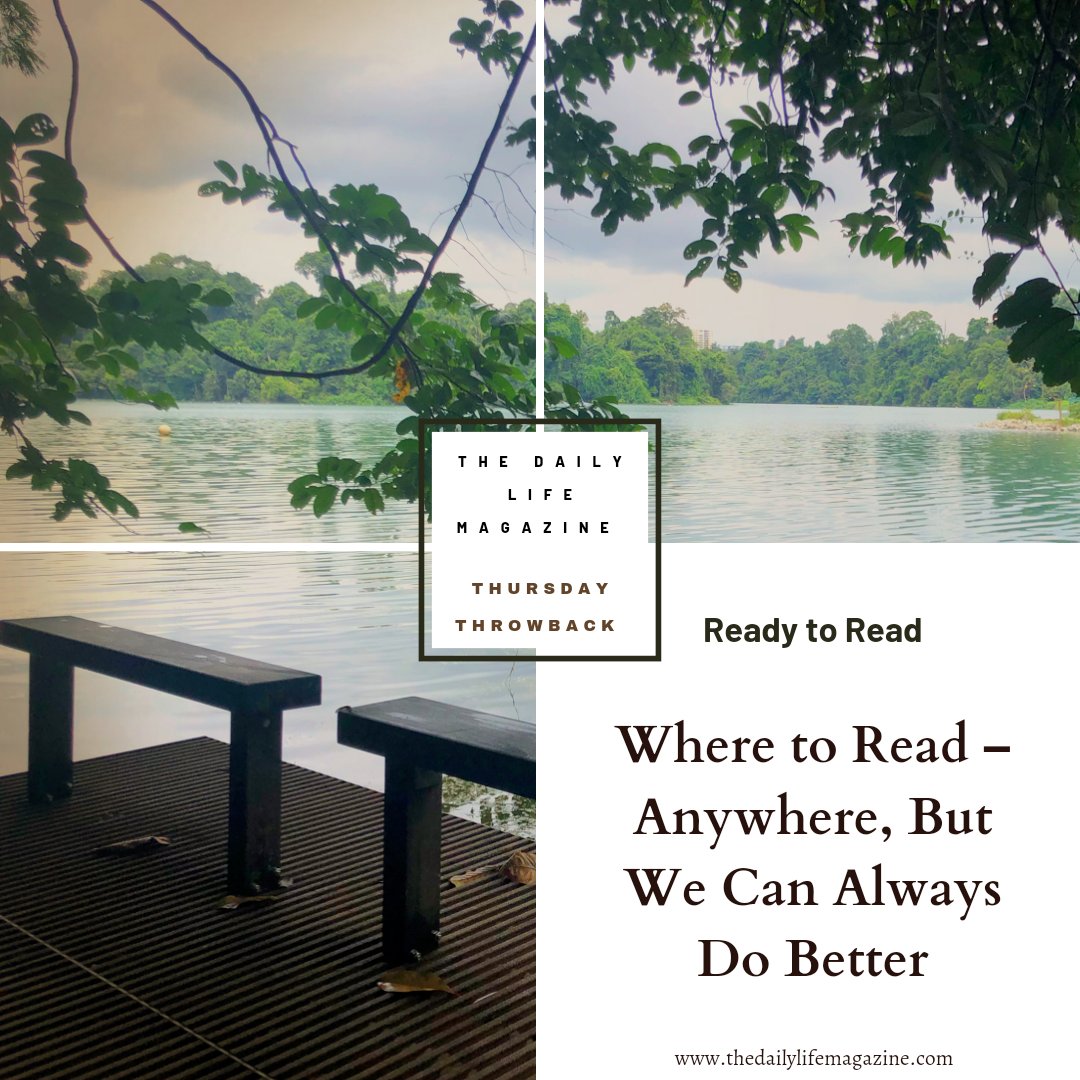 ~Throwback Thursday ~
📖 Where to Read – Anywhere, But We Can Always Do Better.
Read here thedailylifemagazine.com/where-to-read-…

#throwbackthursday #creativewriting #readingcommunity #reading #writerscommunity #onlinemagazine  #literarymagazine #onlinepublishing #literatureposts #BookTwitter…