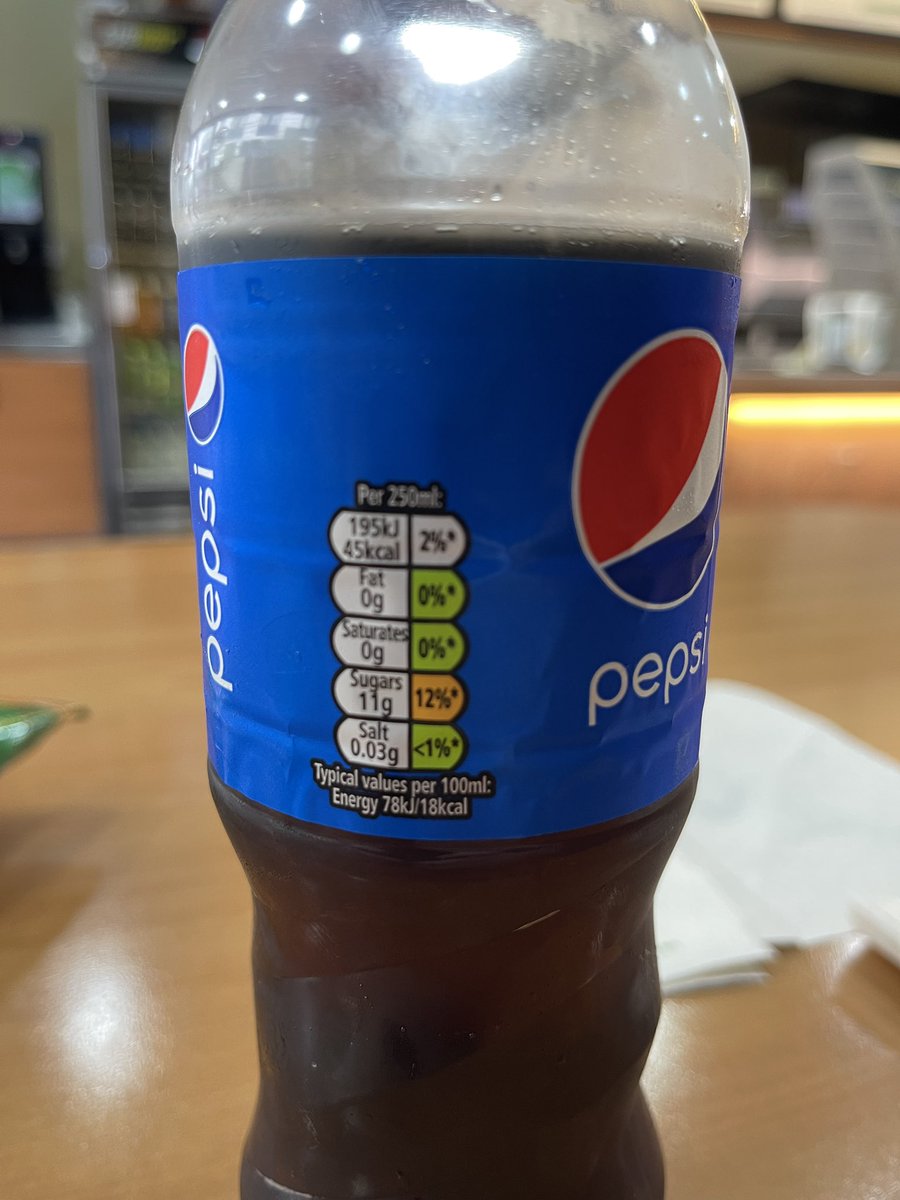 Jordie Jordan on Twitter "I had to try a English Pepsi 11 grams of