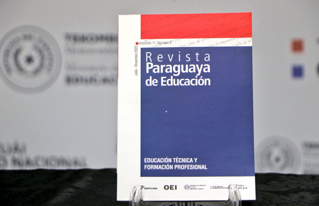 MECpy's tweet photo. 📚MEC presenta volumen 11.2 de la Revista Paraguaya de Educación🇵🇾

✳️Con la temática "Educación Técnica y Formación Profesional", como un espacio de debate de ideas sobre la educación en Paraguay y a nivel regional. https://t.co/AZa7ZKQ5zT