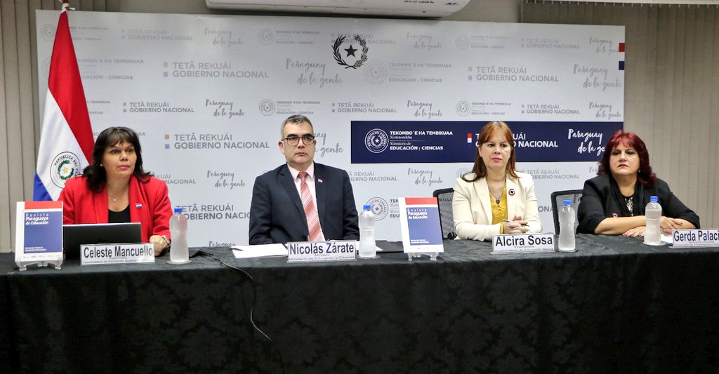 MECpy's tweet photo. 📚MEC presenta volumen 11.2 de la Revista Paraguaya de Educación🇵🇾

✳️Con la temática "Educación Técnica y Formación Profesional", como un espacio de debate de ideas sobre la educación en Paraguay y a nivel regional. https://t.co/AZa7ZKQ5zT