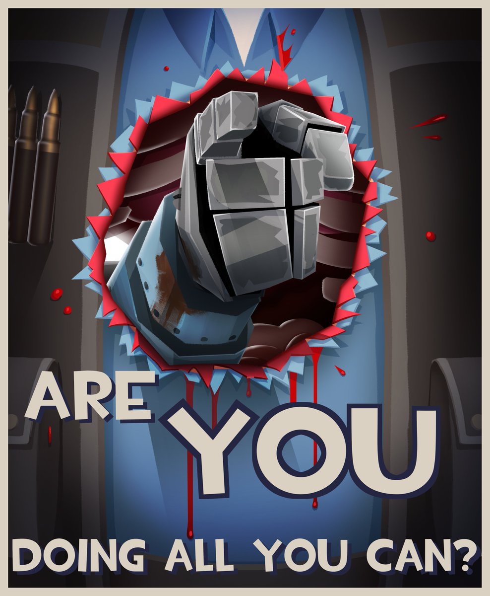 ATTENTION! 

We had a collaborative art contest for the Mann O' War tournament - take a look at our finalists' work

The 1st place winner of the contest - submitted by asdaas aw (on discord)
#tf2 #art #mannowar