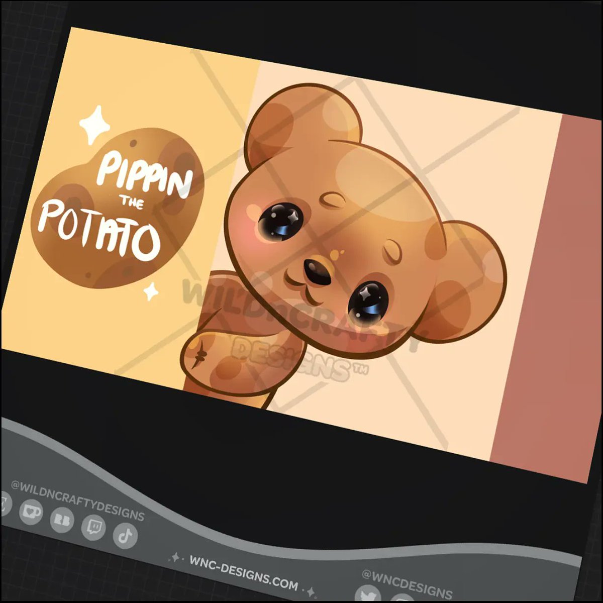 WnCDesigns's tweet photo. This stinger for @/PippinthePotato is nearly complete! Just some textures and animation to go!
🥔🐻
#streamgfx #streamstinger #twitchstinger https://t.co/2du0YGWADM