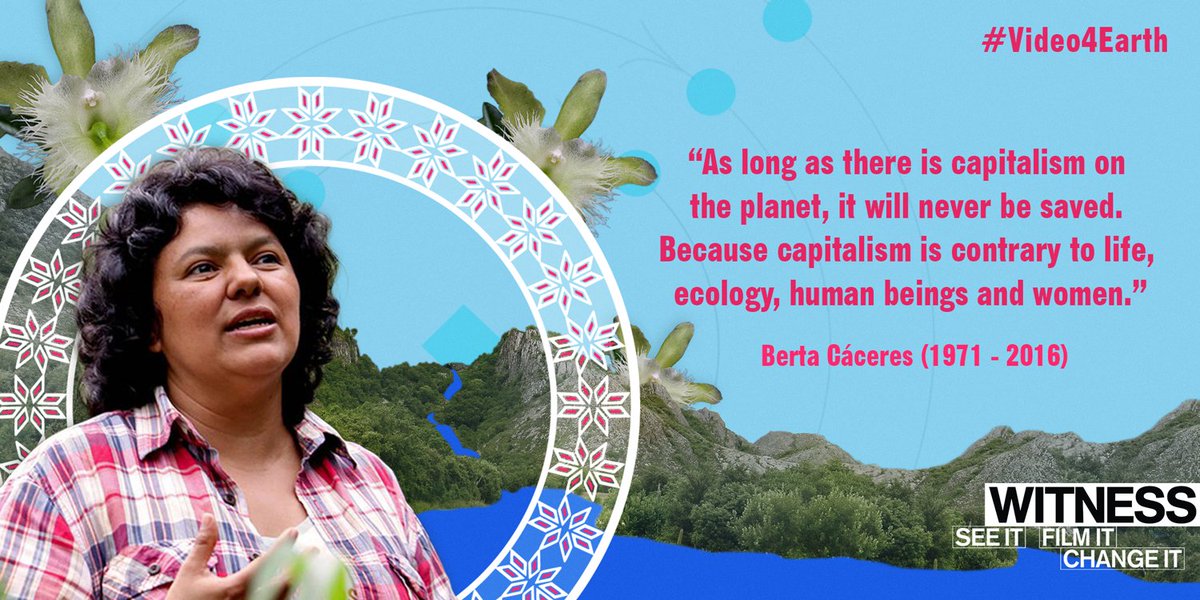 'I've been a warrior because I come from warrior peoples.'✊🏿

Today we remember #BertaCáceres, founder of @COPINH.

Justice for Berta means dismantling the horrific extractive development model that exacerbates #Environmental destruction in #Honduras.

#EarthGuardians
