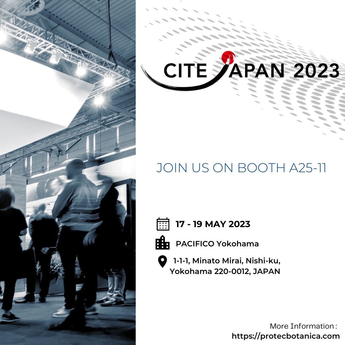 ProtecBotanica's tweet photo. We are excited to be exhibiting at CITE Japan 2023 in Yokohama, Japan, next week.  Come join us at Booth A25-11 and learn more about our floviva brand, our certified #organic, conventional and sustainably sourced #natural aromatic and botanical #ingredients.

See you there! 👋 https://t.co/KlhX6QkX9W