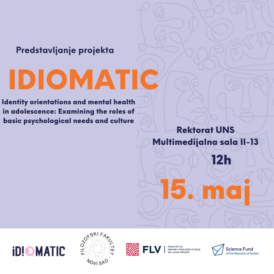 idiomatic_rs's tweet photo. 🎉 Kick-off in 4 days!
We would like you to join us at our Kick-off meeting on Monday, May 15 at 12h at @RektoratUNS (II-13)!
#fondzanauku #programidentiteti #idiomatic https://t.co/q3aT2DQpHq