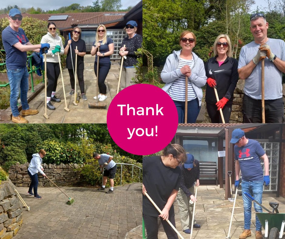 FoyleHospice's tweet photo. Many thanks to the wonderful staff from DEARA (Department of Environment, Agriculture and Rural Areas) who took part in a Corporate Volunteering Day in Foyle Hospice gardens  💐

To become a Hospice Volunteer, visit: https://t.co/7jzOCf5gfn

#volunteering https://t.co/obz3HcpKqh