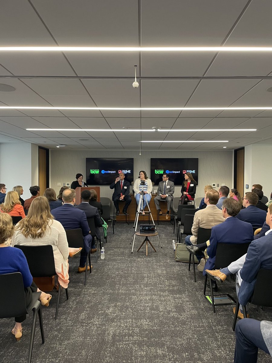 DirectImpactGR's tweet photo. Experts from Direct Impact, @BCWGlobal and @PrimePolicyGrp are discussing the complexities organizations face conducting business in municipalities nationwide while simultaneously managing an ever-changing federal landscape. #RethinkingLocal https://t.co/qCEaP3comO