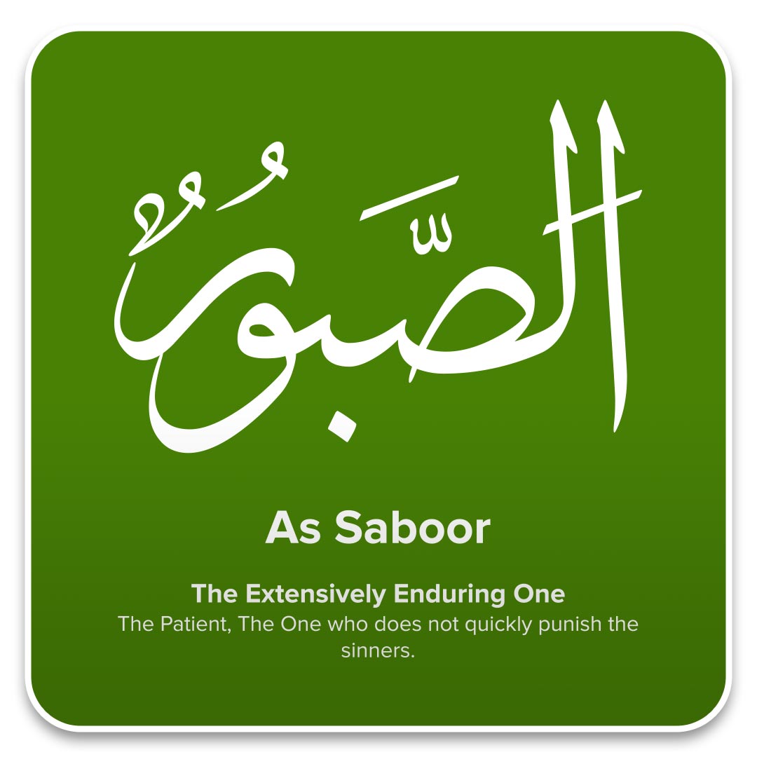 thenamesofallah's tweet photo. 99: #AsSaboor - #99Names #NamesOfAllah #AllahNames #99NamesOfGod #The99NamesOfAllah #Allah99Names https://t.co/UPd7OUunqc