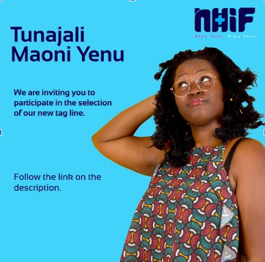 emmanu3971's tweet photo. Wadau @EnockKi58007151 @Kipronate @manuu46158511 @nhifkenya is undergoing a rebrand. Help NHIF shape its new identity by choosing the perfect tagline! Click on this link to choose the tagline you feel best fits the NHIF brand. https://t.co/3qpuDkQ5vi… #NHIFRebrand #NHIFTagline https://t.co/qDKkn5X7jZ