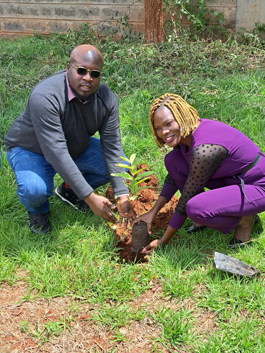 PaulineOwiti's tweet photo. Part of the programme of YALI RLC EAST AFRICA Homecoming event was a tree planting session.
Just as Nelson Henderson ones said "The true meaning of life is to plant trees, under whose shade you do not expect to sit."
#FaceOutEcosystemImbalance
#OurSharedWorld
#YALIhomecoming2023 https://t.co/GDvumMZdcr