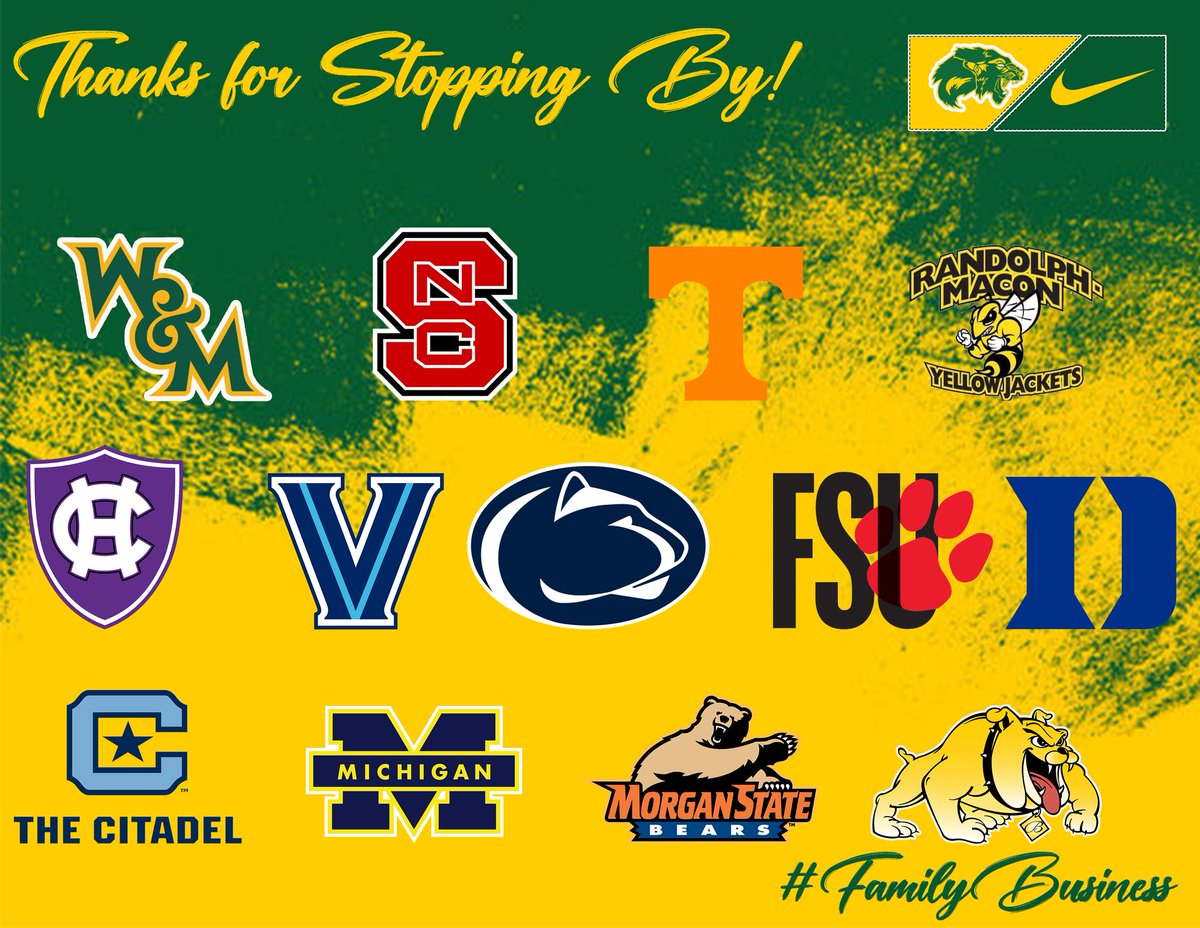 WlhFootball's tweet photo. Thanks for all the schools that stopped by The Lake to check out our student athletes. https://t.co/ku5V8pPwK0