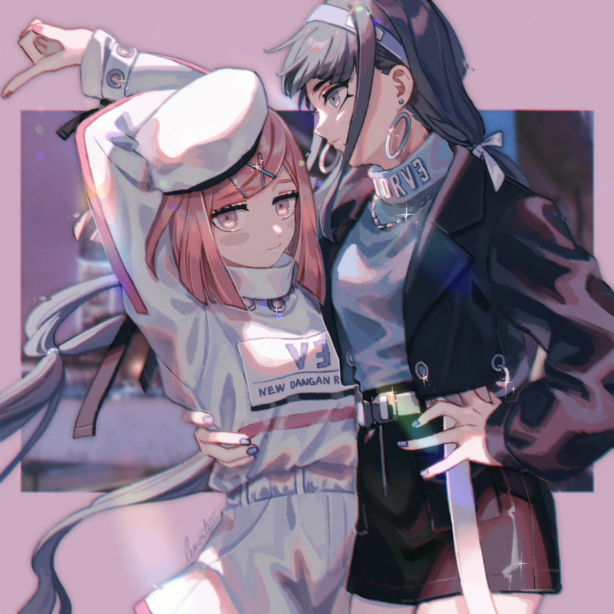 夢野秘密子 「Himiko+Tenko」|檸檬のイラスト