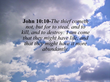 Good Thursday Morning PATRIOTS ☕️❤️💟💙 🔴 JESUS likens satan to a thief @MikeOMara