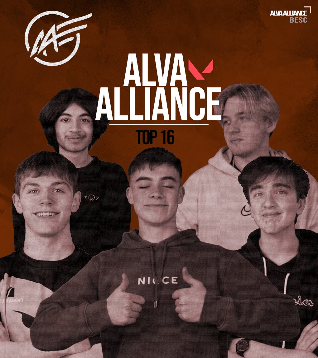 Alva Alliance Esports (@alvaalliance) on Twitter photo 🔥 Appreciation post 🔥
Our Valorant team bow out of the <a href="/British_Esports/">British Esports 🎮 🚀 Ready for Champs Finals?</a> Student Champs for 2022-23. They came top 16 in NATIONALS and we could not be prouder.
This years roster was a pleasure to work with and watching them grow as a team has been an absolute highlight! 🥳 🔥 Appreciation post 🔥
Our Valorant team bow out of the <a href="/British_Esports/">British Esports 🎮 🚀 Ready for Champs Finals?</a> Student Champs for 2022-23. They came top 16 in NATIONALS and we could not be prouder.
This years roster was a pleasure to work with and watching them grow as a team has been an absolute highlight! 🥳