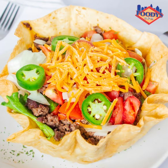 Lettuce tell you a secret, our Taco Salad is the talk of Tampa! 

Dive into a crispy taco shell filled with mouthwatering goodness. Say cheese, snap a pic, and enjoy!

#TacoSaladHeaven #FoodysFun #TacoSaladExplosion #FloridaEats #GoodEats #TampaFoodie #TampaEats