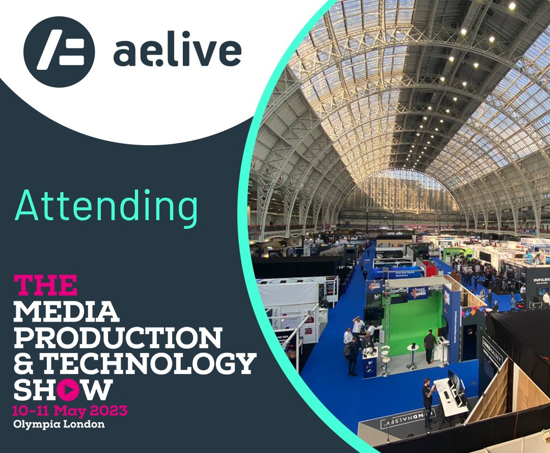 aelive_'s tweet image. 📣We have Alastair Robbins (Commercial Director) at @mediaprodshow today in London Olympia representing AE Live. What a great turn out it has been. 📩 To connect with Alastair, you can email him at Alastair.Robbins@ae.live.

#MPTS2023 #AELive #MediaTechnology