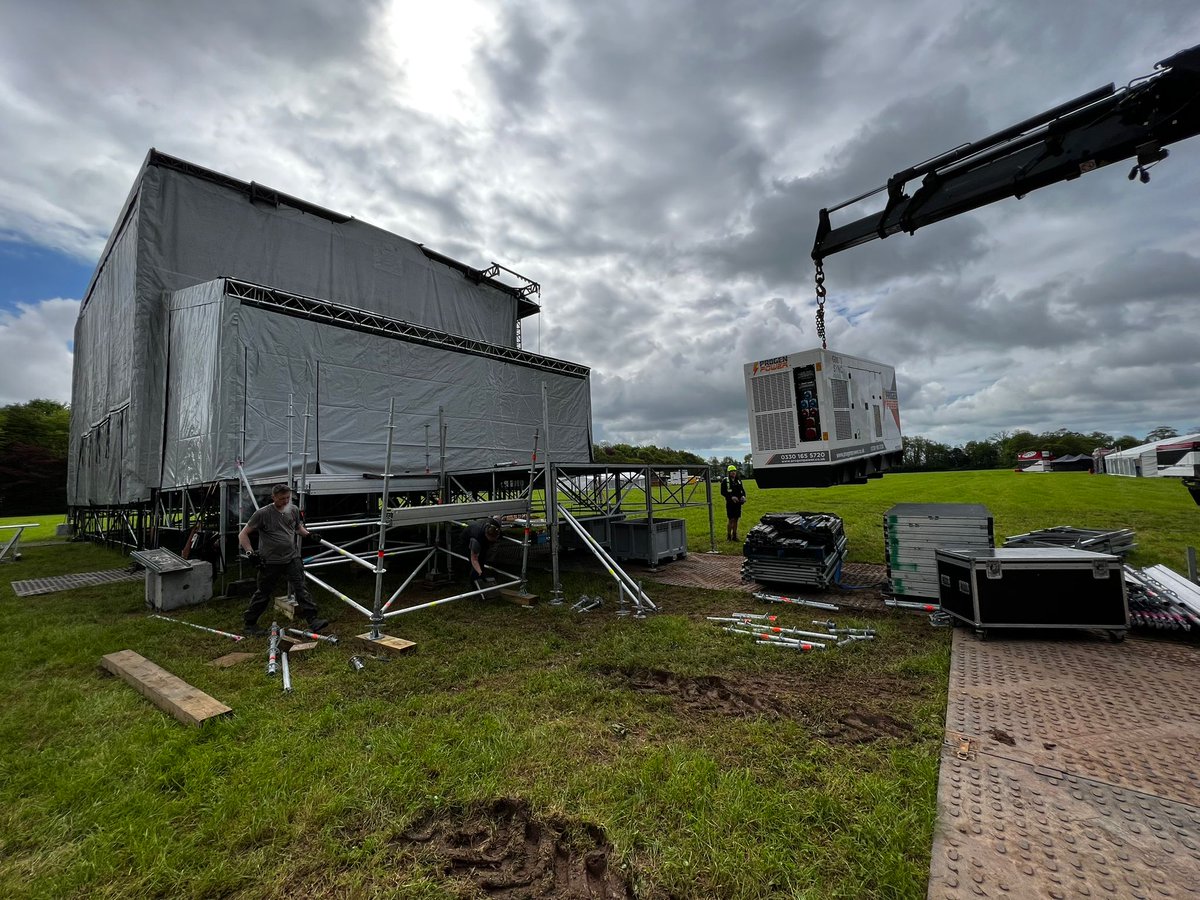ProgenPower's tweet image. The new Hiab is a beast!!! #generatorpower #temporarypowersolutions #ukeventprofs