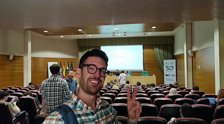 Executive meeting of #SAPE23 just starting, some bird got in front of my camera