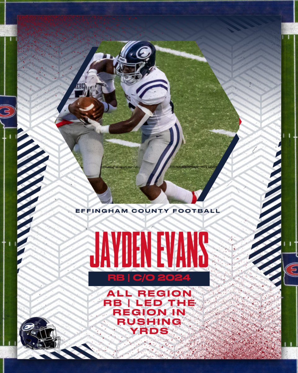 ELITE LEVEL RB!!! ALL REGION, LED THE REGION IN RUSHING, DOMINATES THE CLASSROOM AND THE WEIGHTROOM!! <a href="/jevans_2006/">Jayden Evans</a> <a href="/RecruitTheHam/">RecruitEffingham</a> <a href="/RecruitGeorgia/">Recruit Georgia</a> hudl.com/v/2JrXgR