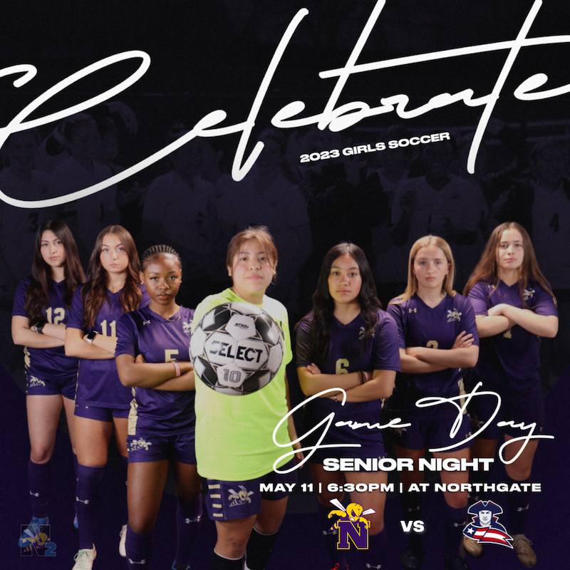 ⚽ Senior Night! ⚽
Come out to celebrate the seniors and their great season
📌 Northgate MS
🆚 Truman
⏰ 6:30pm

<a href="/NorthtownNews/">Northtown News</a> <a href="/NKCwomensSoccer/">NKC Women's Soccer</a>