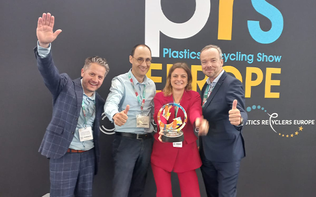 The unique collaboration between #Coolrec and Electrolux Group was awarded first prize today at the Plastics Recycling Show Europe for the introduction of a fridge with an interior made of 70% recycled plastics. ♻️

Read more:
bit.ly/3pro18x

#prse2023 #recycling