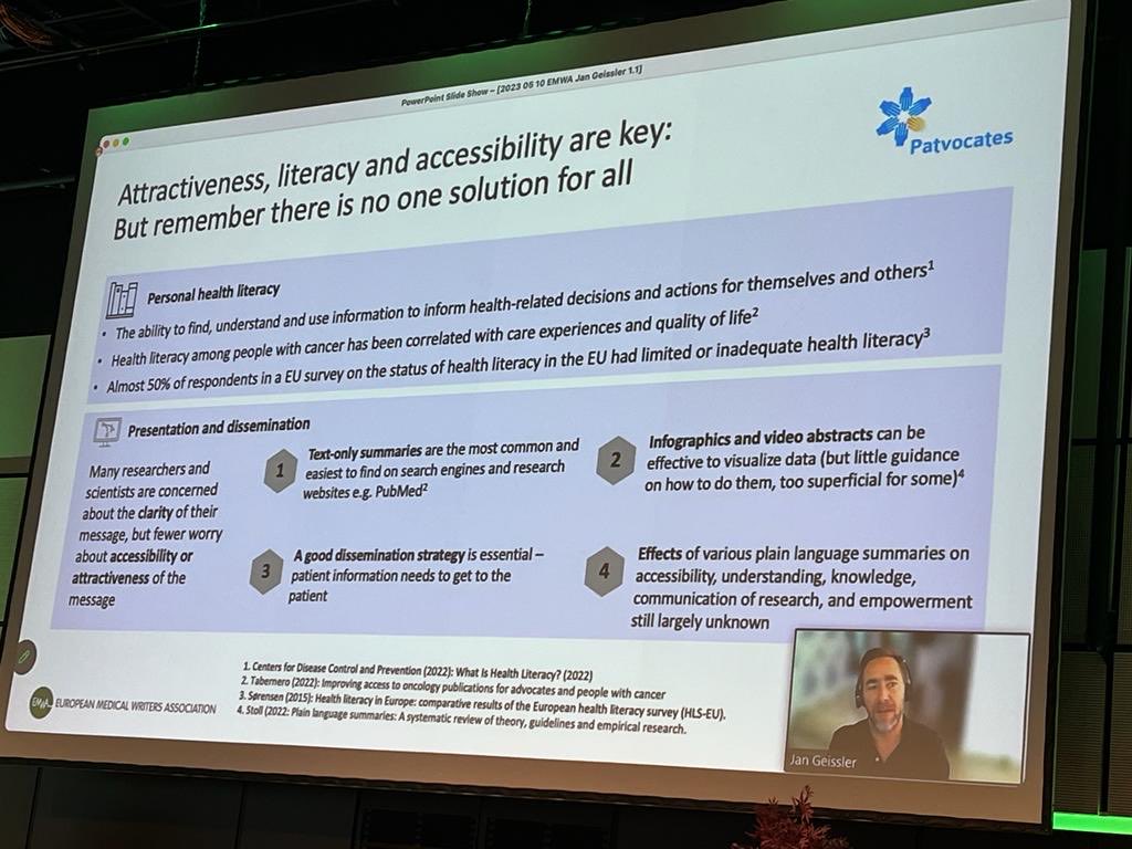 jangeissler's tweet photo. Just presented to 130 #medical #writers about patient perspective on access to clinical trial results, good lay summary principles and that patients don't want old hats. Great session at   #EMWA55 @EMWa conference held by the European Medical Writers Association (EMWA). https://t.co/EaD294mFKT
