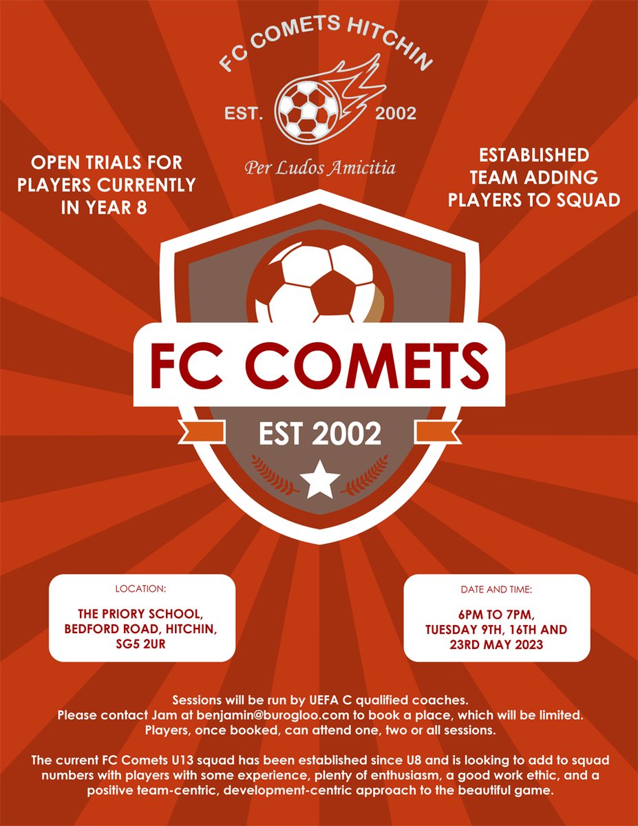 FC Comets Hitchin tweet media