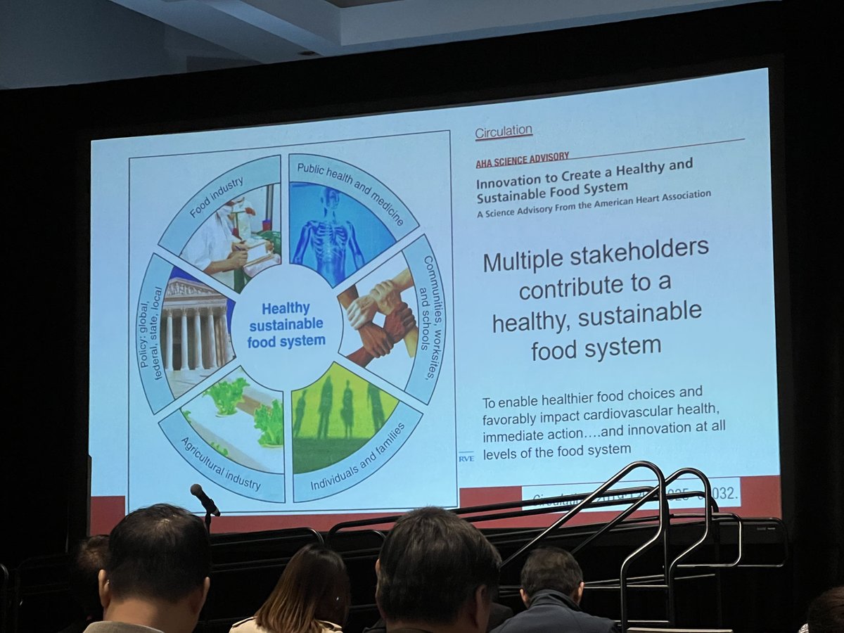 AHAScience's tweet photo. 📌Air pollution ➡️ risk factor for CHD
📌Even very low PM2.5 ⬆️ risk
📌Food ➡️ the most important lever to optimize environmental sustainability &amp; human health
Dr. Sanjay Rajagopalan on impact of environment &amp; CV health
#VascularDiscovery23 @AHA_Research #CVHealth https://t.co/zz71fQO4Sd