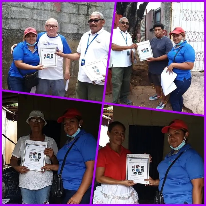 Gabriel82975940's tweet photo. Con mucha alegría, felicitamos a las todas las  familias del  Distrito II d Managua, que recibieron sus títulos de propiedad, el cual le  brinda seguridad jurídica sobre su vivienda. FELICIDADES FAMILIAS! 📃🏠🇳🇮❤️🖤🇳🇮
#UVEOSCARTURCIOSMASAYA https://t.co/CaMs8nxV2C