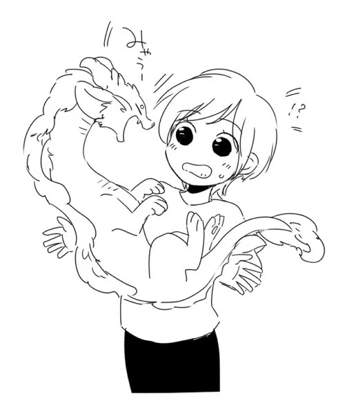大きくなぁれ龍神様(仮題)のイメージ絵 