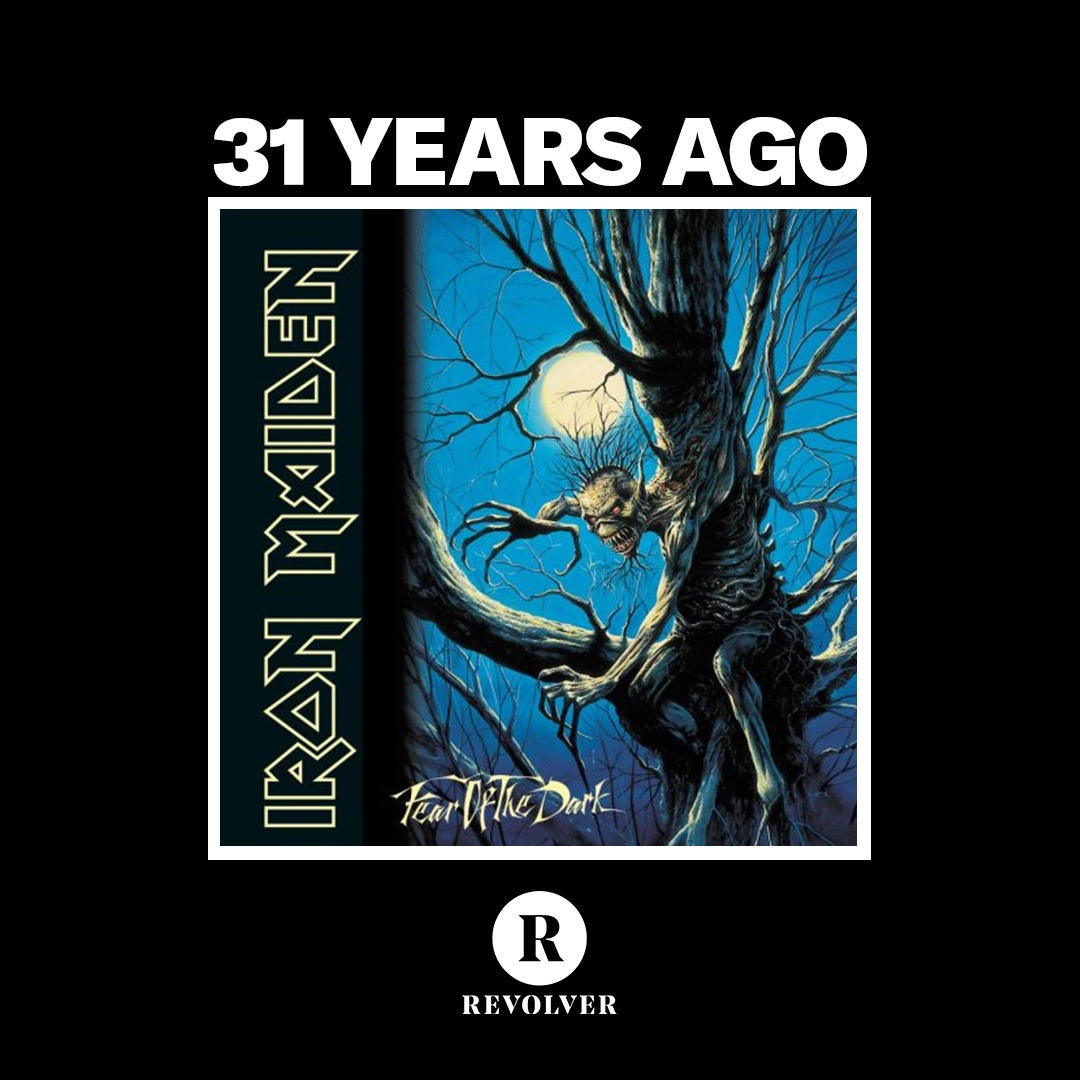 Revolvermag's tweet photo. ⚡ @IronMaiden released 'Fear of the Dark' on this day in 1992. ⁠
⁠
🎧 When did you first hear it? https://t.co/mEo3vS71sd