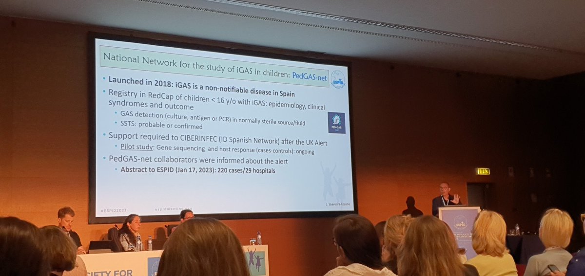 #groupAstrep #GAS is the 'newish' kid on the block. with resurgence on the table, talking about it becomes very necessary!
Proud of my Spanish colleagues and the job they are doing in this front. 
@CcalvoreyRITIP @FiliaMaxima et al!
#ESPID2023Ambassador #espid2023 @ESPIDsociety
