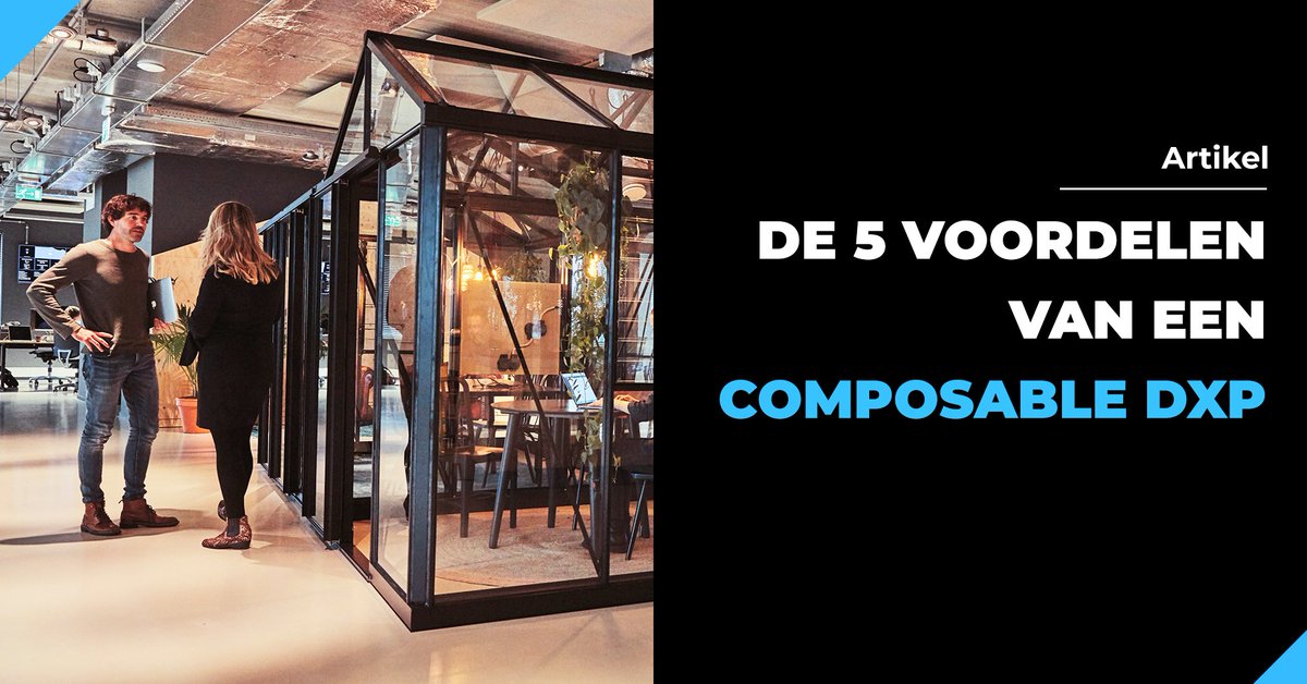 Een complex en versnippert digitale landschap leidt tot inconsistentie en hoge kosten. Maak kennis met #composableDXP: dé game changer voor digitale chaos! Ontdek hoe het helpt bij flexibiliteit, innovatie en groei van je bedrijf: bit.ly/4548oo7

#digitaletransformatie