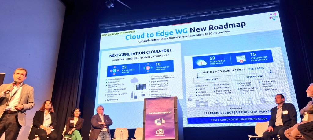 Next Generation Cloud to Edge - main highlights of the upcoming reaserch roadmap of the European Alliance for Industrial Data Edge and Cloud

@EU_CloudEdgeIoT 
@Martel_Innovate 
@OrchestraCityEU 
@DigitalEU 
@CloudAllianceEu 
@CnectCloud