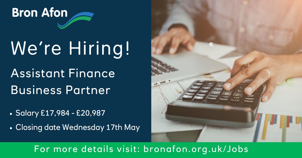BronAfon's tweet photo. Are you looking for a #career in Finance &amp; Accountancy? 📊 

An exciting hybrid #opportunity has become available for a part time Assistant Finance Business Partner to join our team.  Find out more: https://t.co/pr5sdDCkZ1

#housing #finance #job #torfaen #wales https://t.co/DQOz9OK5ZT