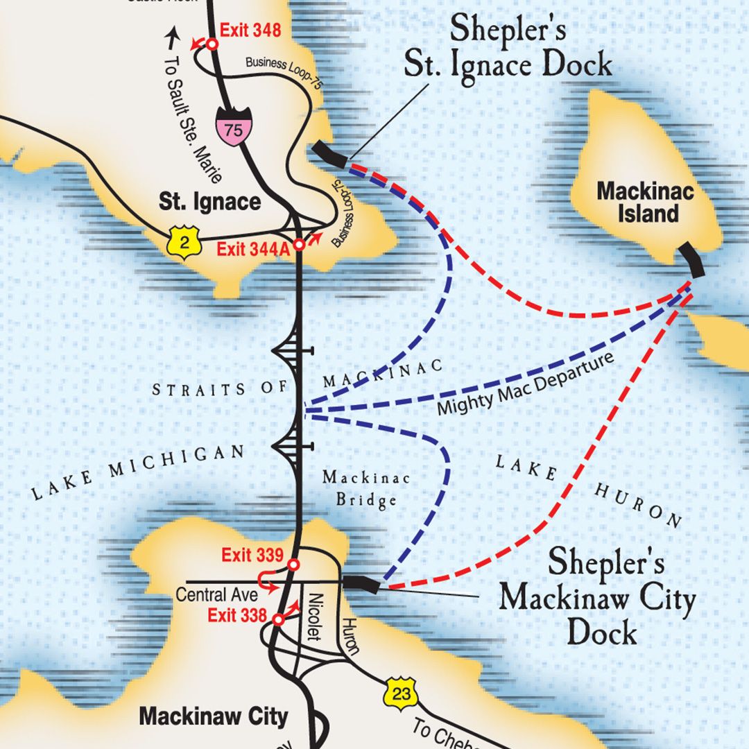 sheplersferry's tweet photo. Planning an upcoming trip to Mackinac Island? We have two convenient ports that depart to Mackinac Island. Check out our map and ferry schedule to find which dock fits your travel agenda today!
.
.
.
#RideSheplers #mackinacisland #northernmi #ferryschedule #mackinawcity #stignace https://t.co/fHQ6usPQsF