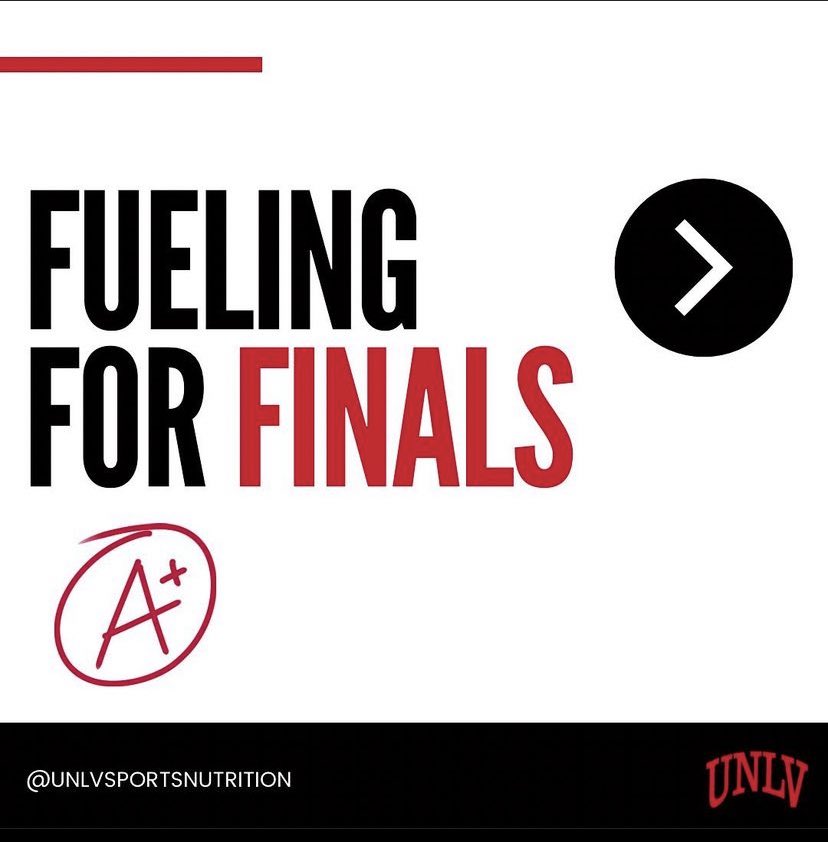 fueling_rebels's tweet photo. Be sure to follow these tips for fueling during finals week! #FuelingRebels #BEaREBEL https://t.co/wlJ1iriR3A