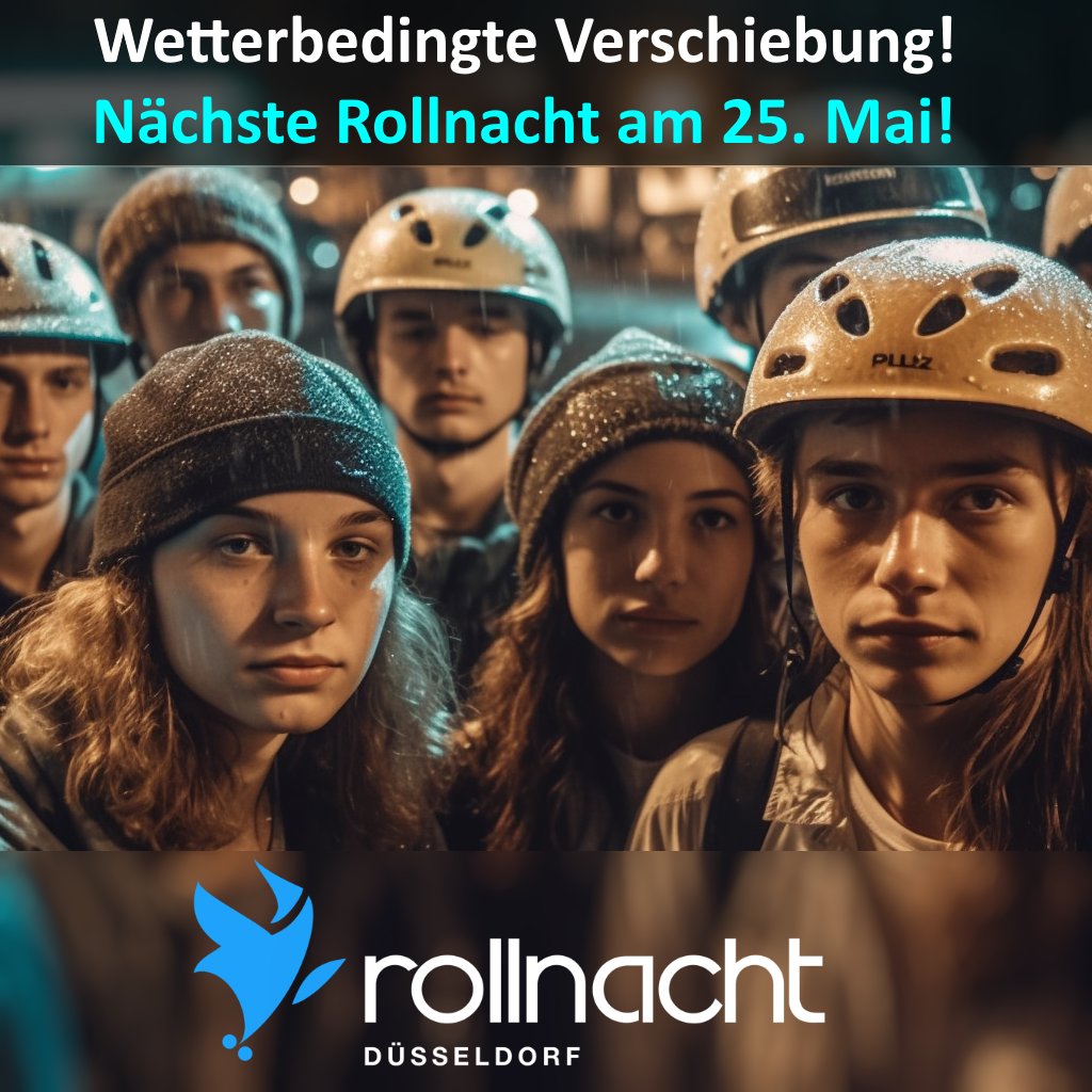 Rollnacht's tweet photo. Ersatztermin für die @swd Rollnacht ist voraussichtlich  der 1. Juni! Alle Termine auf https://t.co/BQzWb3PqxB https://t.co/vkRnAyolpY