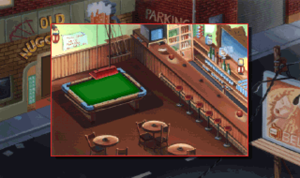 Adventure Game Room of the Day: file 003 Pic48 - Police Quest III: The Kindred (1991, Sierra On-Line) #AdventureGame #RetroGaming