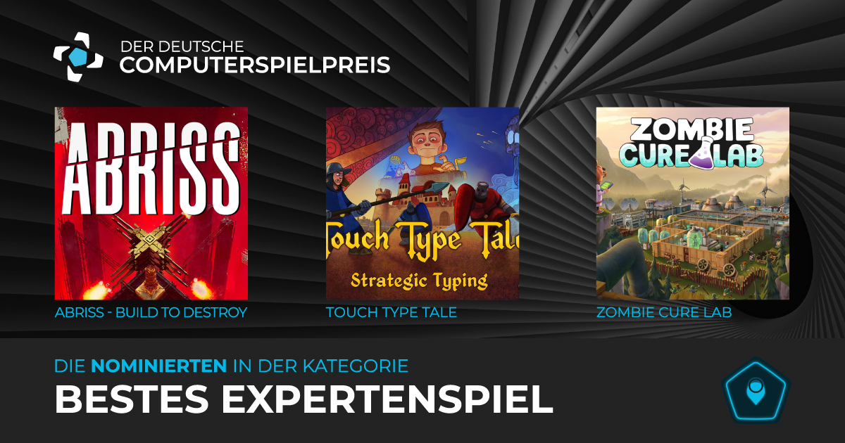 Touch Type Tale has been nominated for Best Expert game at the German Computer Game Awards 2023! Tune in today at 7:00 PM BST/10:00 AM PT for the full show: twitch.tv/game_verband