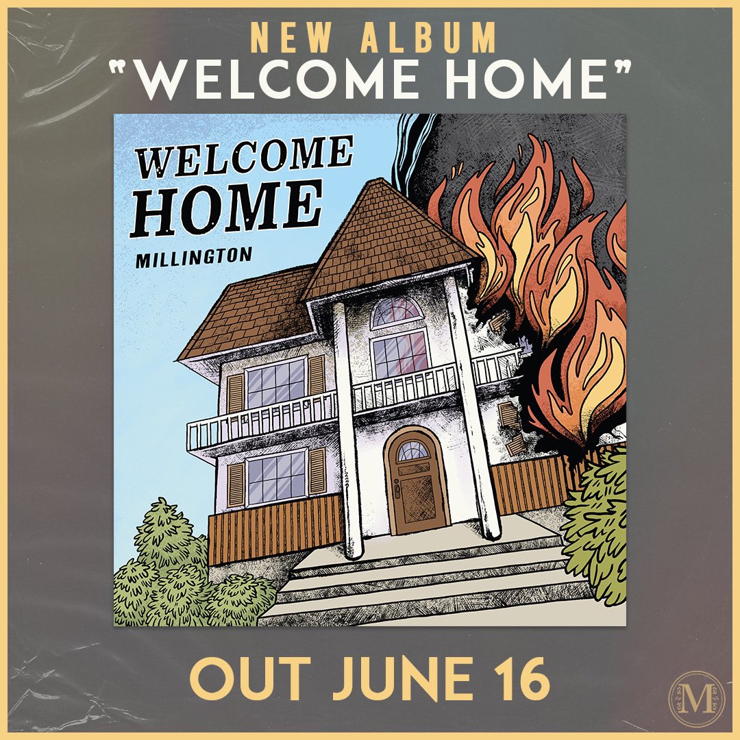Millingtweets's tweet image. You’ve been waiting, “Welcome Home” June 16.

This record will have you dancing, moshing, skanking, laughing, and maybe even shedding a tear

Honestly can’t wait for you all to hear it 🤘🏻

MERCH PREORDER: millingtonstore.bigcartel.com