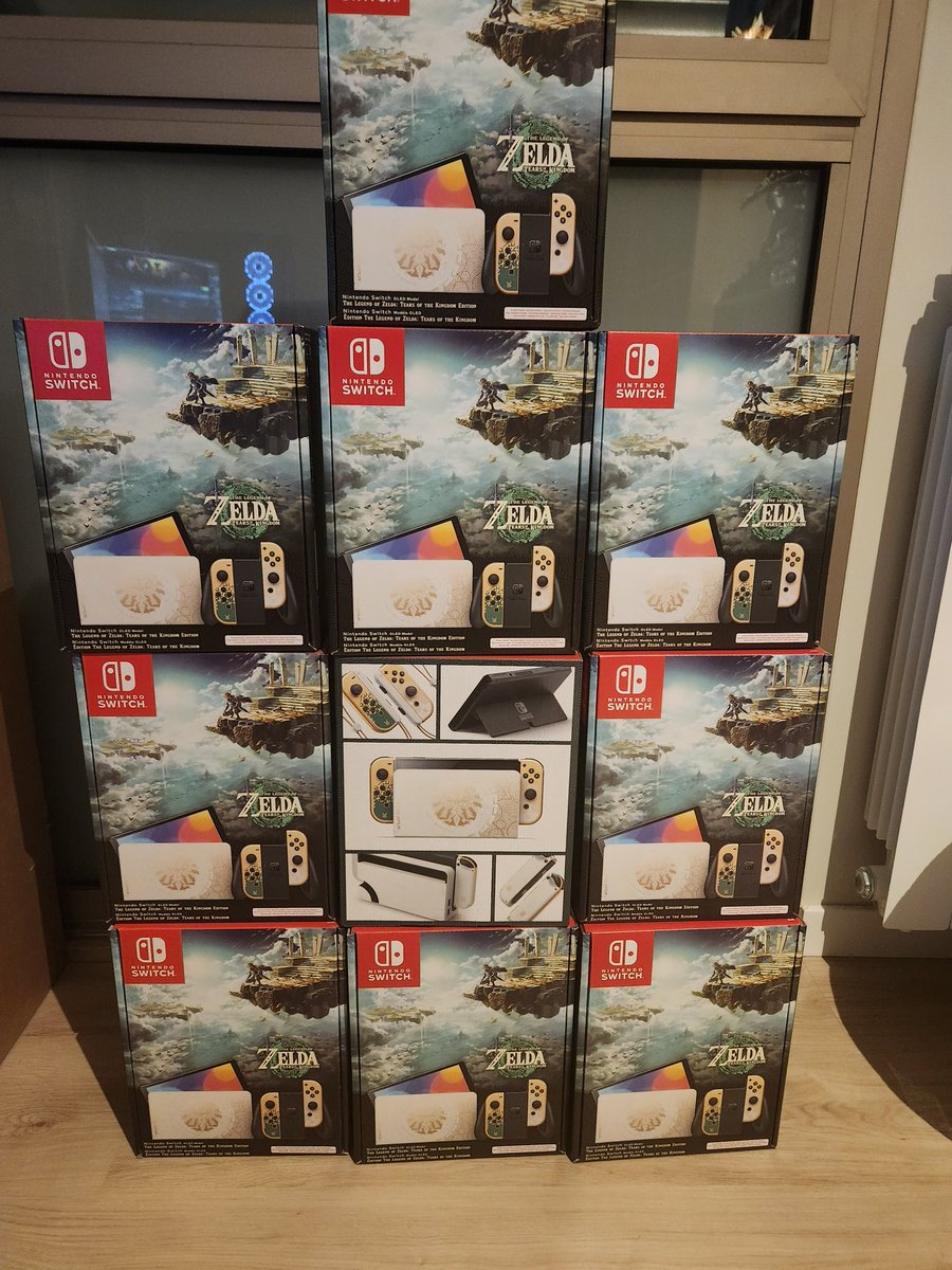 Se viene MEGA SORTEO para SUBS a final de mes.
10 Switch OLED Edicion Zelda Tears Of The Kingdom