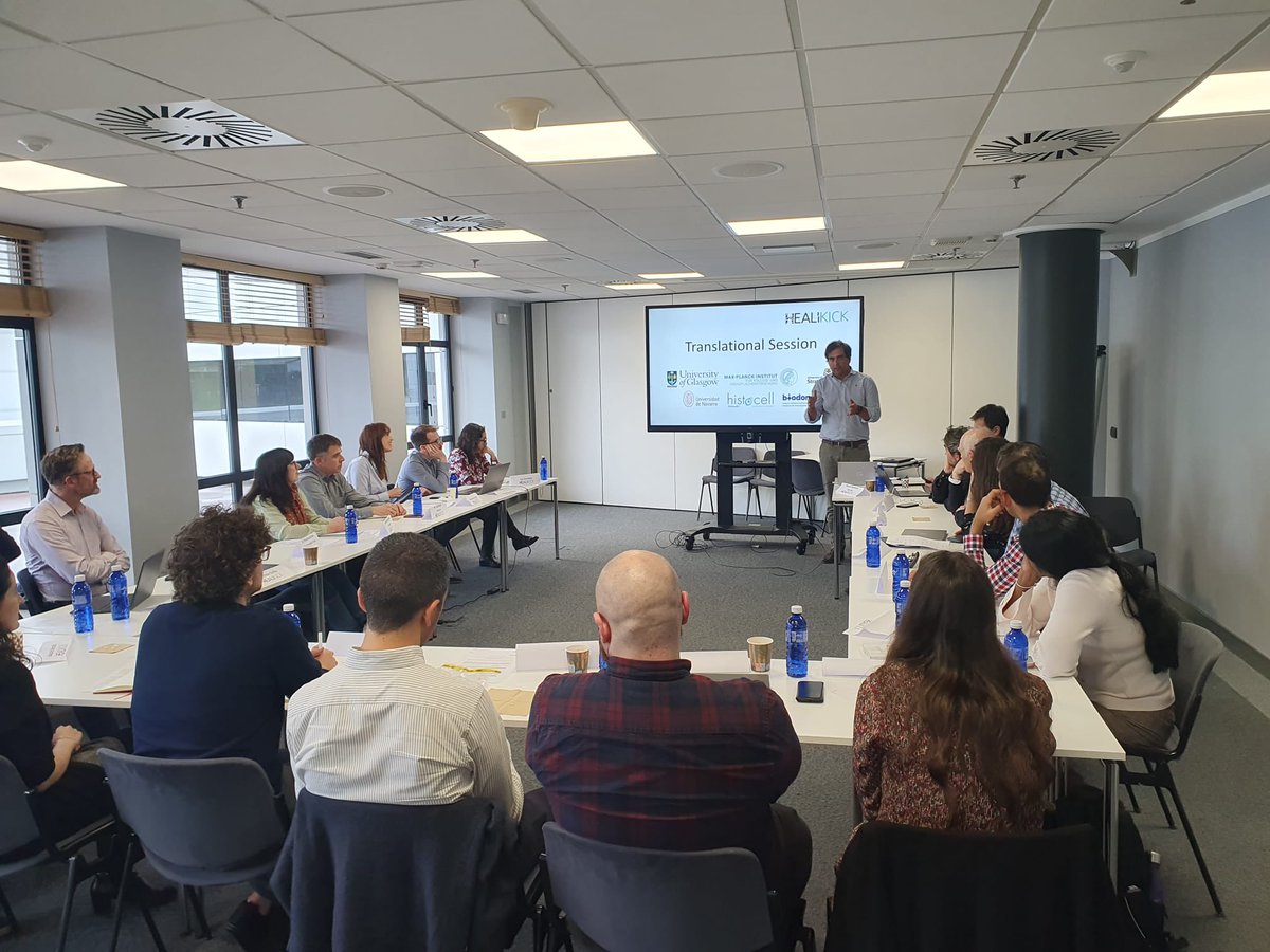 Thank you @Histocell for hosting a wonderful second in person consortium meeting and first in person translation session for our #H2020 #HorizonEU project #HEALIKICK in Bilbao, Spain. Lots of fruitful discussion on our novel bone regeneration technologies! #boneregeneration