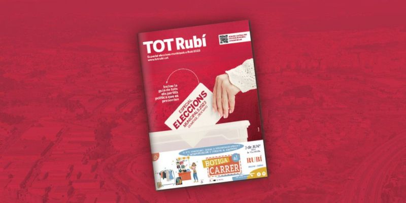 totrubi's tweet photo. 🎉 L'especial eleccions del TOT Rubí ja és al carrer!

🗞️ 🗳️ La guia més complerta i única amb tot el que has de saber per votar a Rubí. Aconsegueix el teu exemplar als carrers i comerços de Rubí! #rubicity

👉🏼 Més informació: https://t.co/9QIK1aRLSY https://t.co/ub2tV937Xg