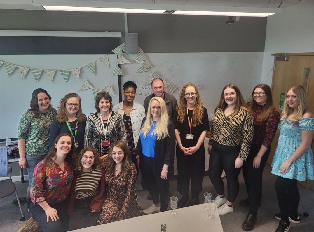 Music Therapy Master's complete! I am so proud of all of our cohort for what we have all achieved. Now, to sit back, wait for our results, and begin to look for work. It is such an exciting time, the end of an era, but the beginning of a new one 🎶 #musictherapyuk