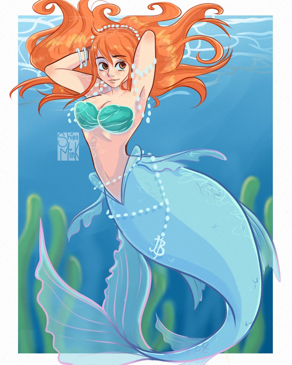 Mermaid Nami 🤩 I'm in love! 

#mermay2023 #ONEPIECE1083 #ONEPIECE1084 #Nami #strawhats #ONEPIECE #ONEPIECE1061 #ワンピース