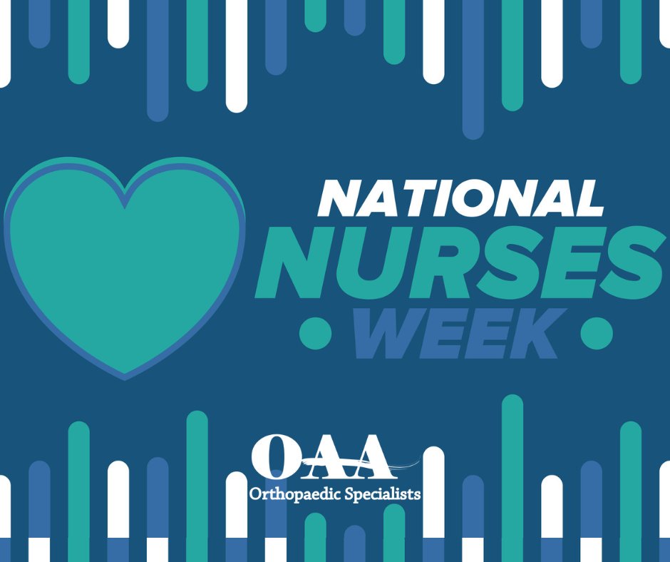 Thank You to all OAA Nurses and their colleagues across the USA and around the world. #NursesWeek